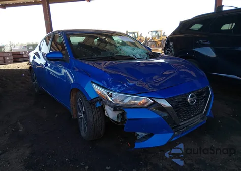 2022 Nissan Sentra Sv Xtronic Cvt z USA, uszkodzony, nr VIN 3N1AB8CV0NY218637